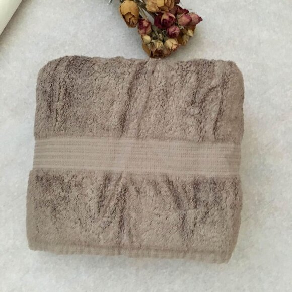 Garnet Hill Extra Large Plush Bath Sheet Towel Cotton & Bamboo 40